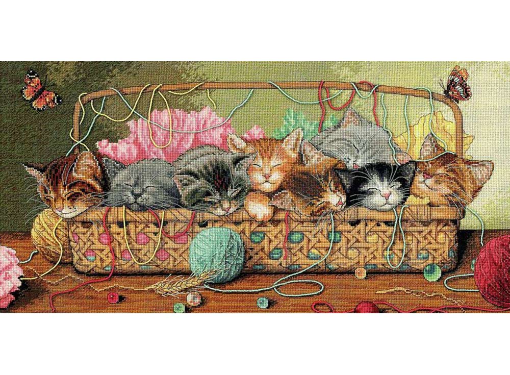 Набор для вышивания «Новорожденные котята» Бральдта Бральдтса