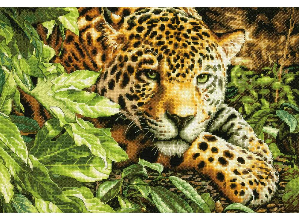 Набор для вышивания «Леопард» Коллина Богла