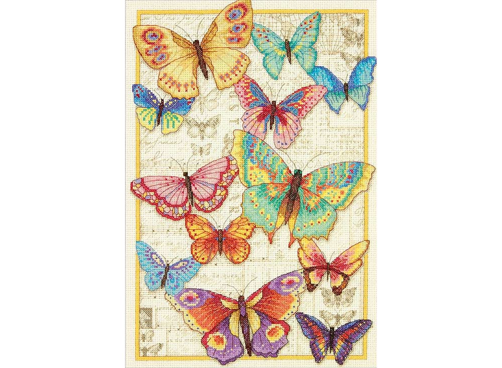 Набор для вышивания «Красота бабочек»