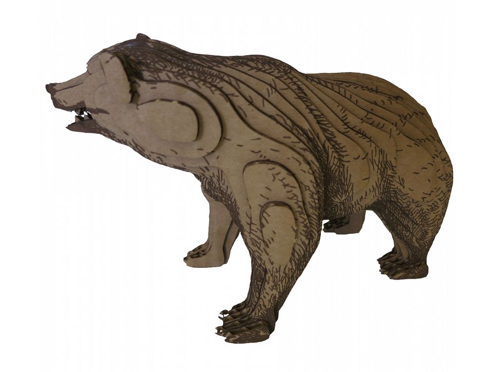 3D-пазл PandaPuzzle «Медведь» 3D-пазл PandaPuzzle «Медведь»PandaPuzzle<br><br><br>Артикул: АВ 1509<br>Размер: 20x13,5x10 см<br>Материал: Гофрокартон<br>Вес упаковки: 260 г<br>Вес модели: 138 г<br>Размер упаковки: 26x19,5x9 см<br>Возраст: от 5 лет