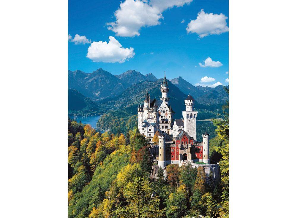 Пазлы «Нойшванштайн» Пазлы «Нойшванштайн»Ravensburger<br><br><br>Артикул: 15755<br>Размер: 50x70 см