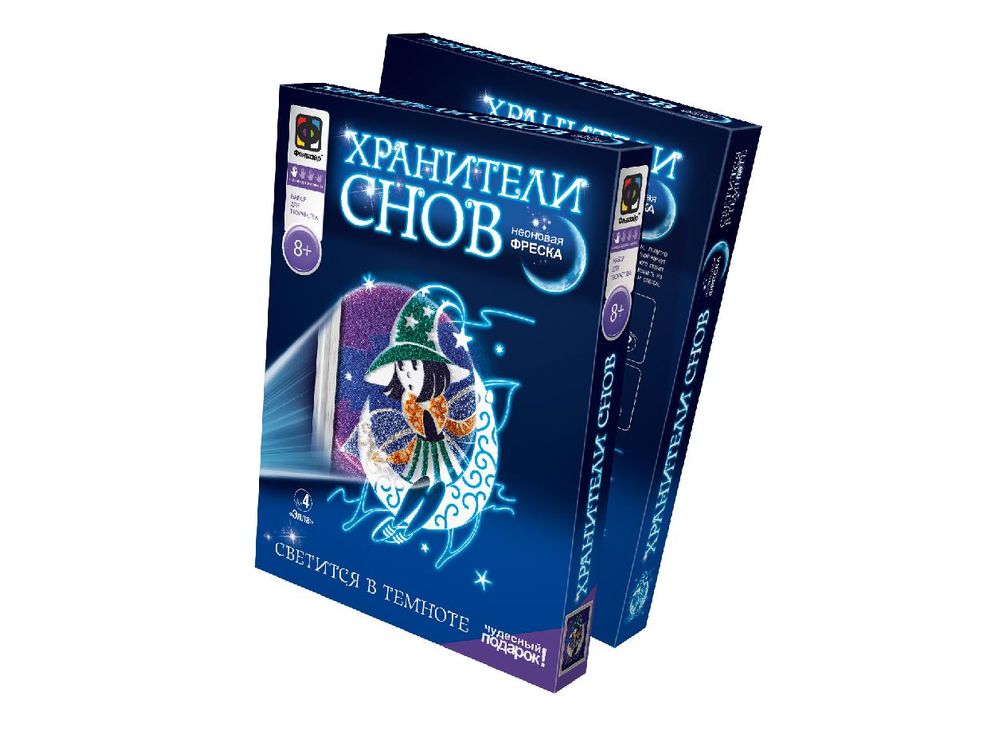 Неоновая фреска «Хранители снов. Элла» Неоновая фреска «Хранители снов. Элла»Фрески<br><br><br>Артикул: 430034<br>Размер упаковки: 35x22,5x3,5 см<br>Возраст: от 8 лет