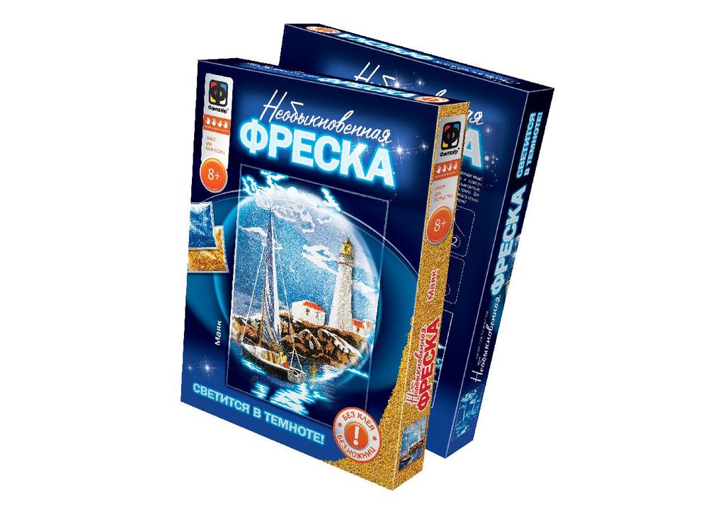 Необыкновенная фреска «Маяк» Необыкновенная фреска «Маяк»Фрески<br><br><br>Артикул: 430052<br>Размер упаковки: 31x23x3,3 см<br>Возраст: от 8 лет