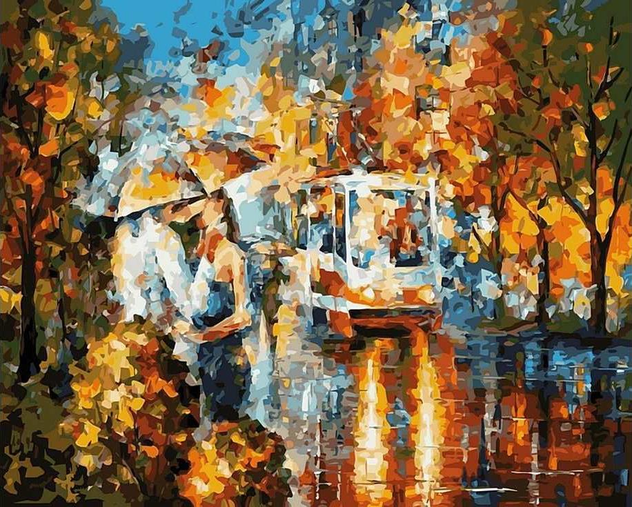 «Страсть» Леонида Афремова «Страсть» Леонида АфремоваРаскраски по номерам Paintboy (Original)<br><br><br>Артикул: GX8365_R<br>Основа: Холст<br>Сложность: сложные<br>Размер: 40x50 см<br>Количество цветов: 29<br>Техника рисования: Без смешивания красок