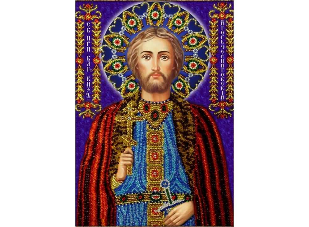 Набор вышивки бисером «Святой Игорь»