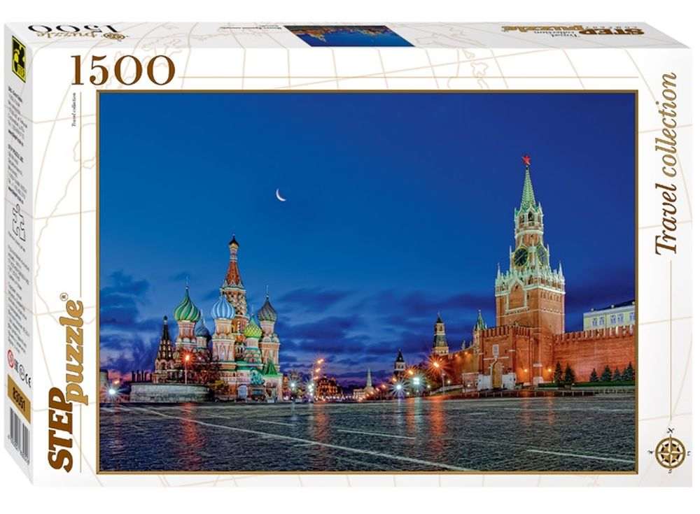 Пазлы «Москва. Красная площадь» Пазлы «Москва. Красная площадь»Пазлы от производителя Step Puzzle<br><br><br>Артикул: 83051<br>Размер: 85x58 см<br>Размер упаковки: 40х27х5,5 см<br>Возраст: от 8 лет