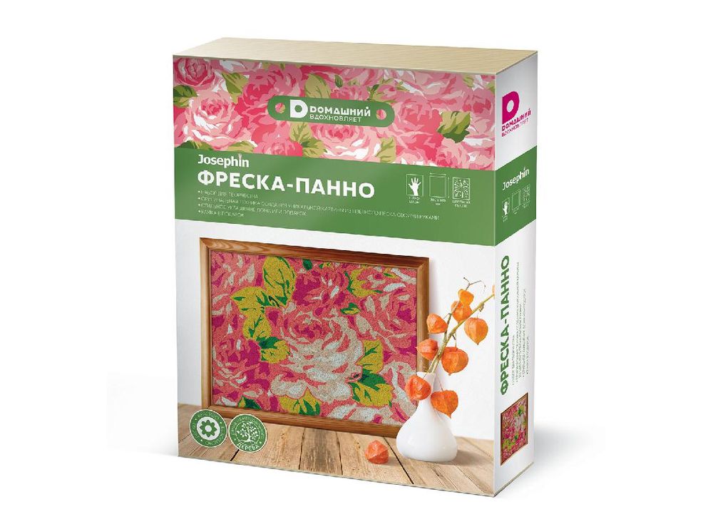 Фреска-панно «Домашний. Пионы» Фреска-панно «Домашний. Пионы»Фрески<br><br><br>Артикул: 404107<br>Размер: 30x40 см<br>Возраст: от 8 лет