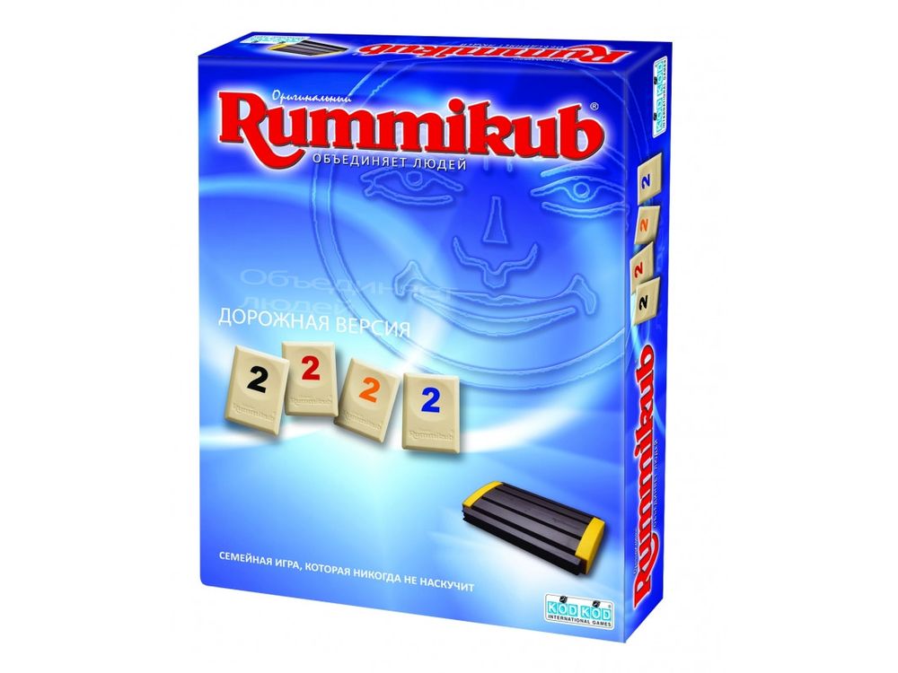 Настольная игра «Rummikub дорожная версия» Настольная игра «Rummikub дорожная версия»Настольные логические игры<br>Настольная игра Rummikub выпустила дорожную версию, которая не позволит расставаться с любимой игрой даже в дороге. <br> Цель игры: избавиться от всех своих фишек с цифрами, выкладывая их в различные ряды и группы, набрав тем самым наибольшую сумму оч...<br><br>Артикул: 9680<br>Размер упаковки: 19,3x12,8x4,5 см<br>Возраст: от 7 лет<br>Время игры: 20-60 мин.<br>Количество игроков: 2+<br>Аудитория: Детские