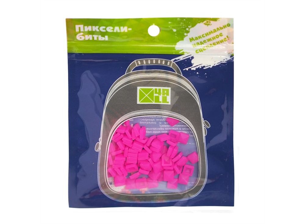 Биты 4ALL Kids ярко-розовые, 80 шт. Биты 4ALL Kids ярко-розовые, 80 шт.Пиксельные рюкзаки<br><br><br>Артикул: B32-19<br>Размер готовой модели: 6x6 см<br>Цвет: Ярко-розовый<br>Серия: 4ALL Kids<br>Материал: Силикон<br>Возраст: от 3 лет<br>Размер битов: Маленькие<br>Количество битов: 80 шт.