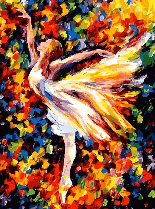 «Балет» Леонида Афремова «Балет» Леонида АфремоваPaintboy (Premium)<br><br><br>Артикул: GX4081<br>Основа: Холст<br>Сложность: сложные<br>Размер: 40x50 см<br>Количество цветов: 25<br>Техника рисования: Без смешивания красок