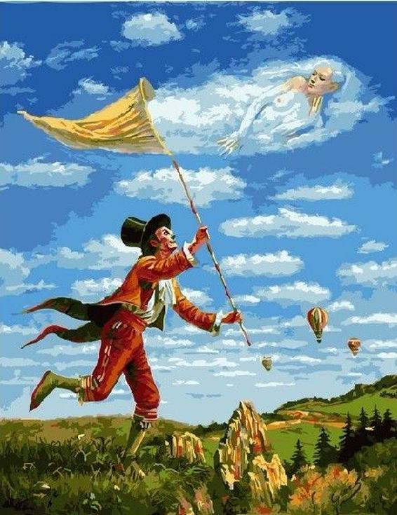 «Ловец снов» Михаила Хохлачева «Ловец снов» Михаила ХохлачеваPaintboy (Premium)<br><br><br>Артикул: GX4296<br>Основа: Холст<br>Сложность: сложные<br>Размер: 40x50 см<br>Количество цветов: 25<br>Техника рисования: Без смешивания красок