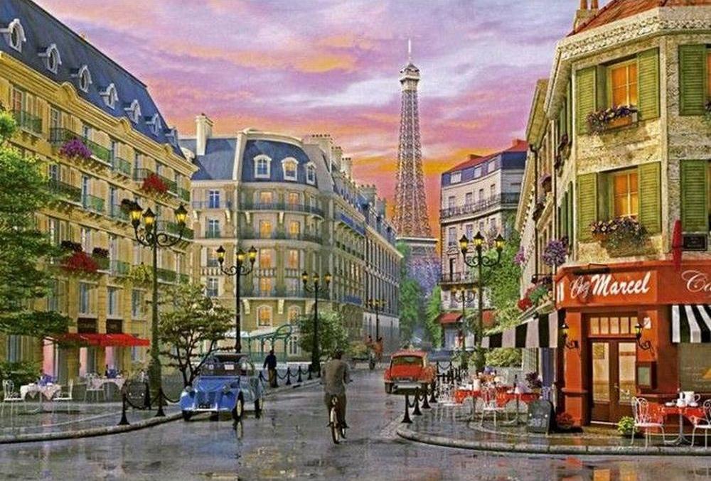 «Кафе Парижа» Доминика Двисона «Кафе Парижа» Доминика ДвисонаPaintboy (Premium)<br><br><br>Артикул: GX4653<br>Основа: Холст<br>Сложность: сложные<br>Размер: 40x50 см<br>Количество цветов: 30<br>Техника рисовани: Без смешивани красок