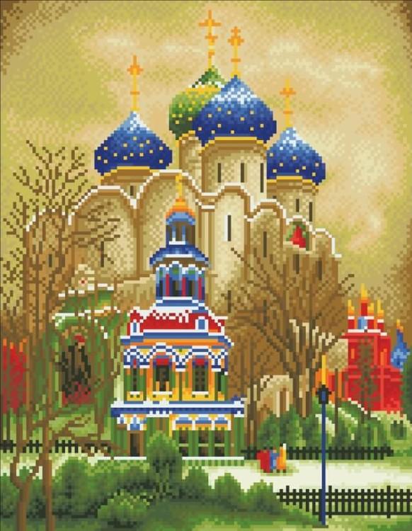 Алмазная вышивка «Троицкий Собор» Алмазная вышивка «Троицкий Собор»Цветной<br>Обновленная серия алмазной мозаики от бренда Цветной - это яркие популярные сюжеты и расширенная комплектация качественными составляющими. <br><br><br>Особенности алмазной вышивки от Цветной:<br><br>тканевый холст имеет ярко выраженную приятную на ощупь бархатисту...<br><br>Артикул: A211<br>Основа: Холст на подрамнике<br>Сложность: сложные<br>Размер: 40x50 см<br>Выкладка: Полная<br>Количество цветов: 20-35<br>Тип страз: Круглые непрозрачные (акриловые)