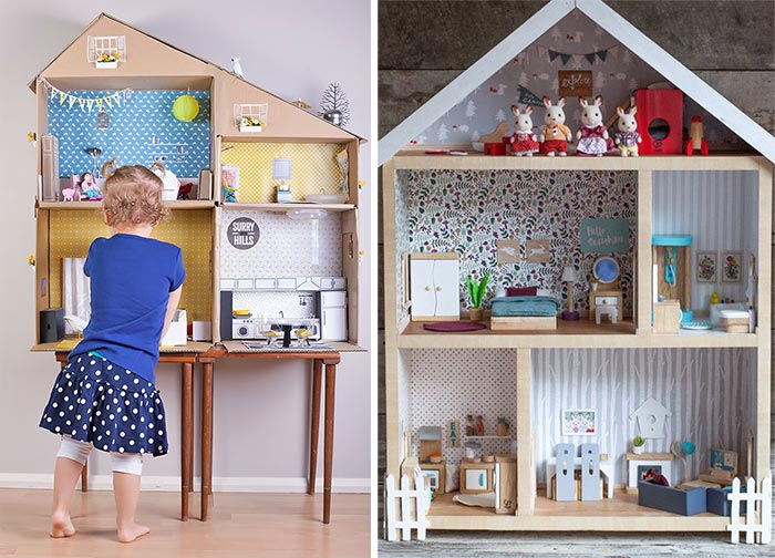 На фото изображено - Мастерим кукольный домик: материалы, советы и основные принципы строительства, рис. Кукольные домики