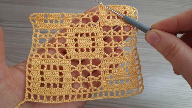 На фото изображено - Филейное вязание: создаем кружева своими руками, рис. Техника филейного вязания