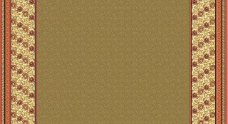 Ткань для пэчворка Русские Традиции Панель, 110 г/м², 60х110 см, 100% хлопок, цвет: зеленый, принт, Peppy
