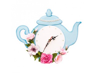 Часы из фоамирана «Чайник»