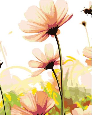 Картина по номерам «Полевые цветы 2»
