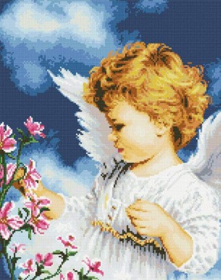 Алмазная вышивка «Малютка Ангел»