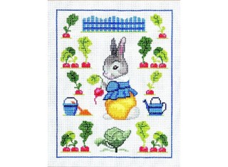 Набор для вышивания «Кролик-огородник»