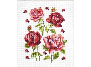 Набор для вышивания «Четыре розы»
