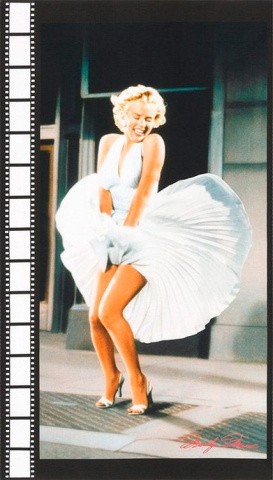 Ткань для пэчворка Marilyn Monroe Panel, 146 г/м², 60х110 см, 100% хлопок, принт, Peppy