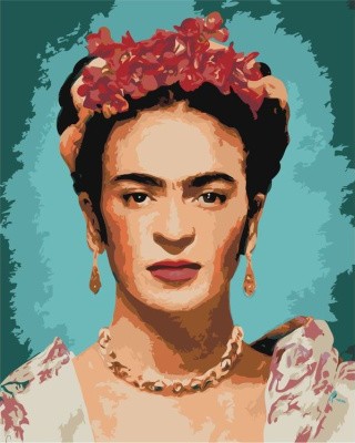 Картина по номерам «Портрет Фриды Кало»