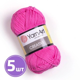Пряжа YarnArt Creative (231), розовый, 5 шт. по 50 г