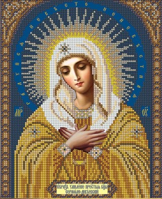 Набор вышивки бисером «Богородица Умиление Серафимо-Дивеевская»