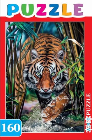 Пазлы «Тигр у воды»