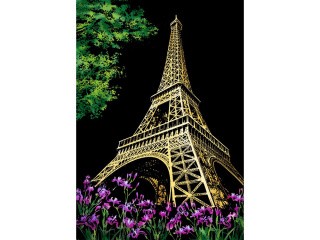 Скретч-картина «Paris» (цветная)