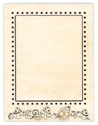 Рамка «Ежик», малая, 10x13 см