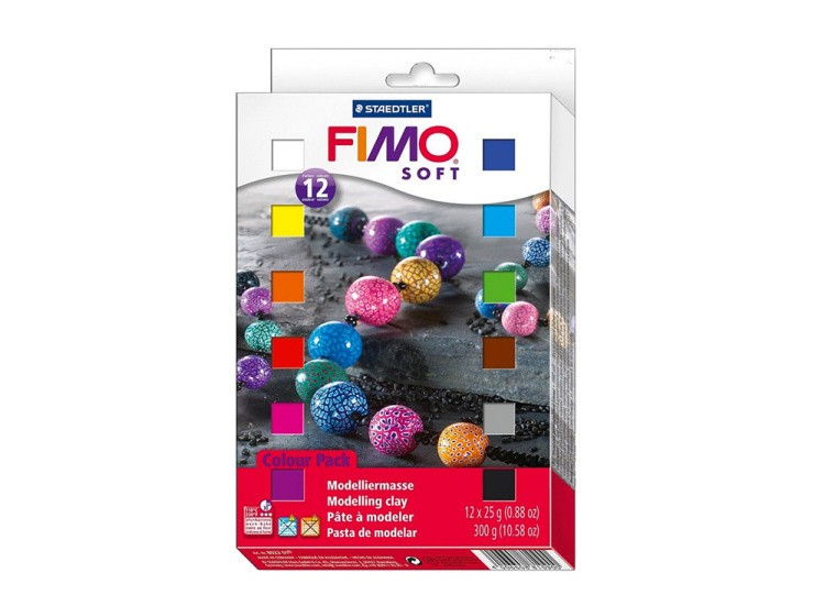 Набор FIMO Soft (12 блоков х 25 г)