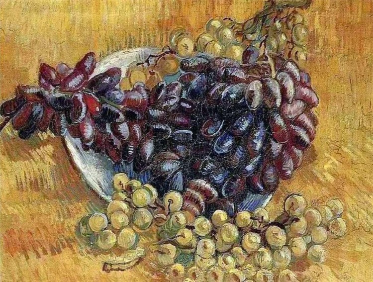 Картина по номерам «Натюрморт с виноградом» Ван Гога