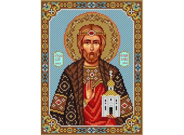 Набор вышивки бисером «Святой Владислав»