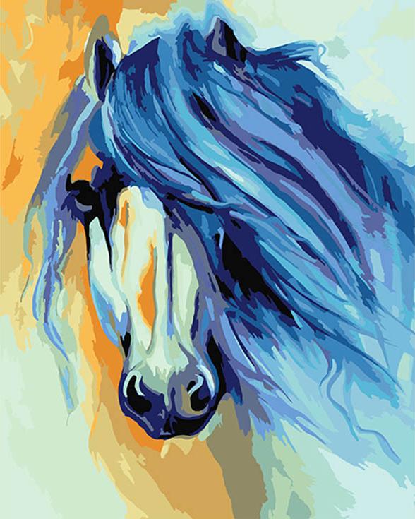 Картина по номерам «Лошадь»