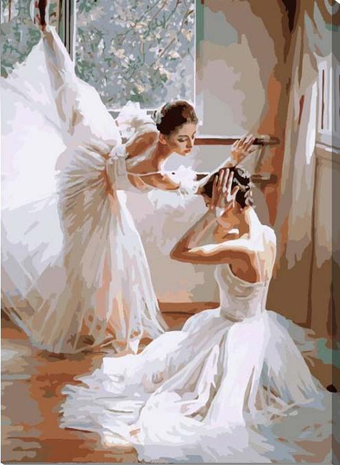 Картина по номерам «Репетиция балета»
