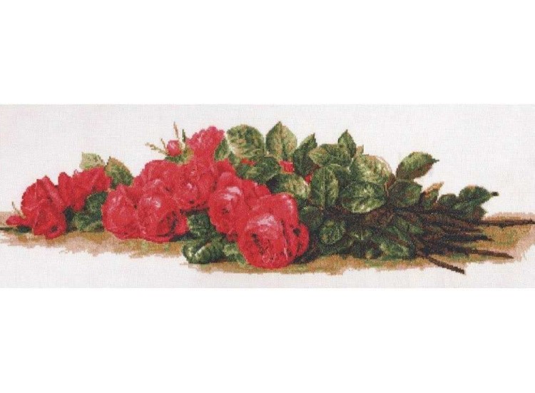 Набор для вышивания «Розы на столе»