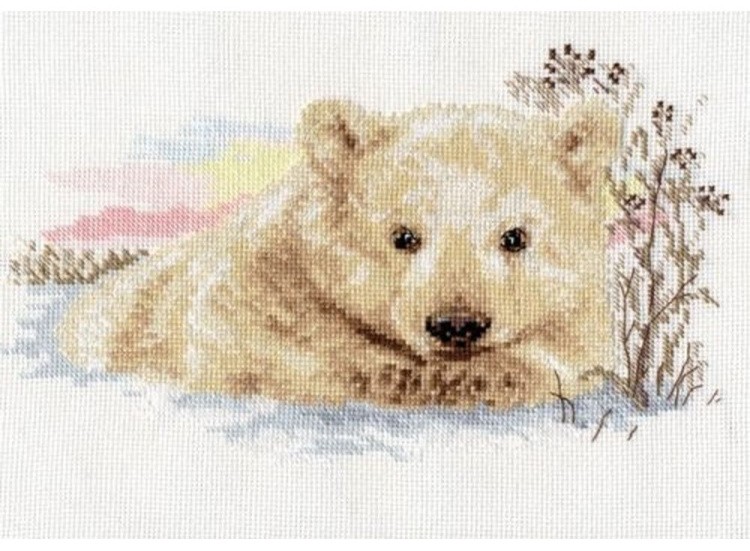 Набор для вышивания «Северный медвежонок»