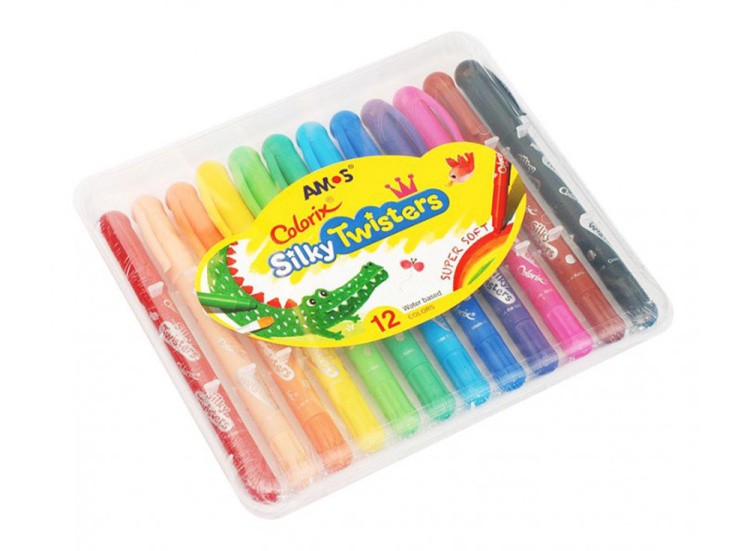 Цветные карандаши 3 в 1 (12 цветов)