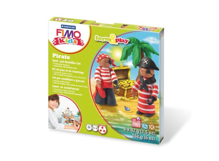 Набор FIMO Kids form&play «Пират»