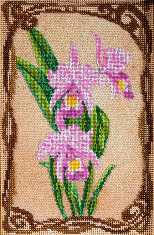 Набор вышивки бисером «Грациозные орхидеи»