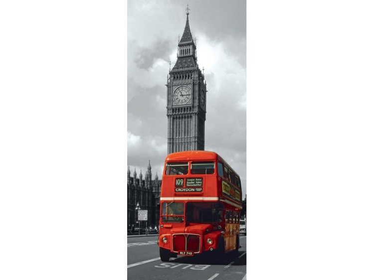 Пазлы «Красный автобус Лондона»