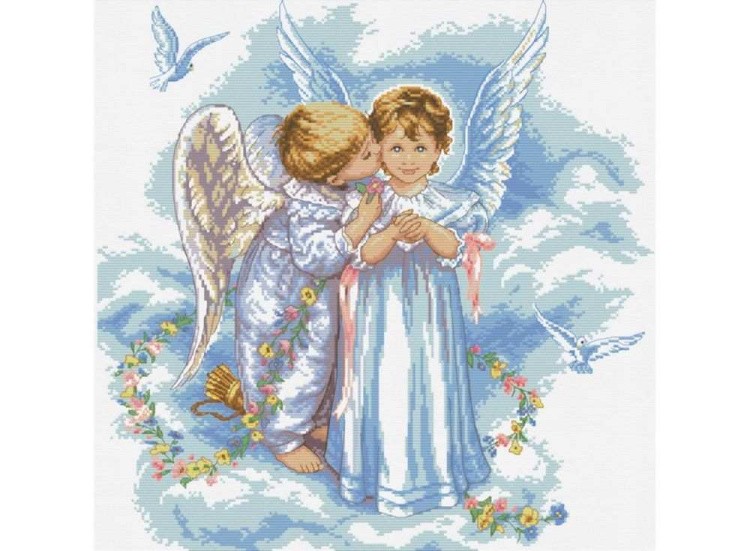 Набор для вышивания «Поцелуй ангела»
