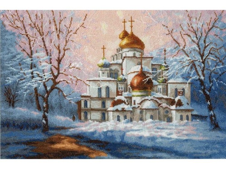 Набор для вышивания «Воскресенский собор Новоиерусалимского монастыря»