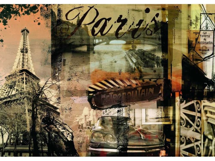 Пазлы «Ностальгический Париж»