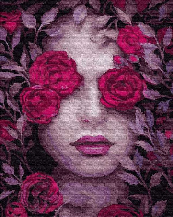 Картина по номерам «Сон в розах»