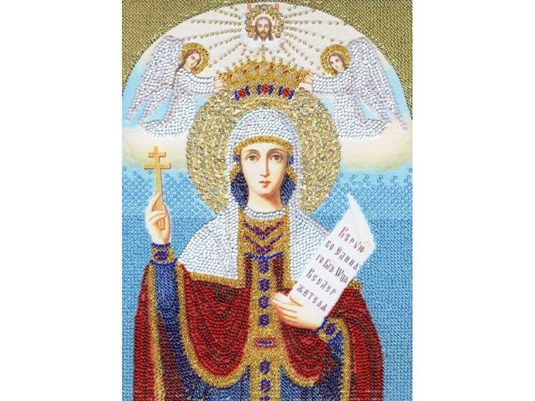 Набор вышивки бисером «Образ Святой Великомученицы Параскевы Пятницы»