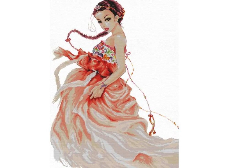 Набор для вышивания «Очаровательная танцовщица»
