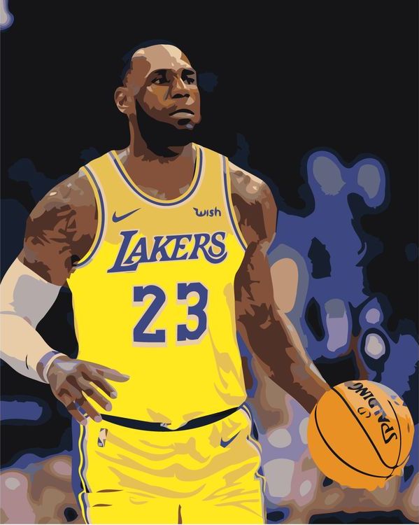 Картина по номерам «LA Lakers»